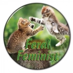 Feral Feminist Button 2